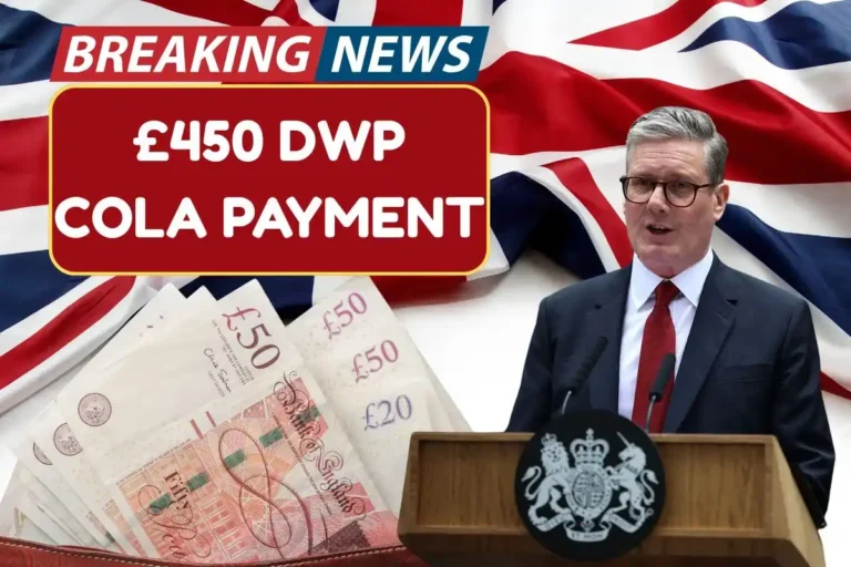£450 DWP COLA Payment In June 2025 - Check Who Is Eligible?
