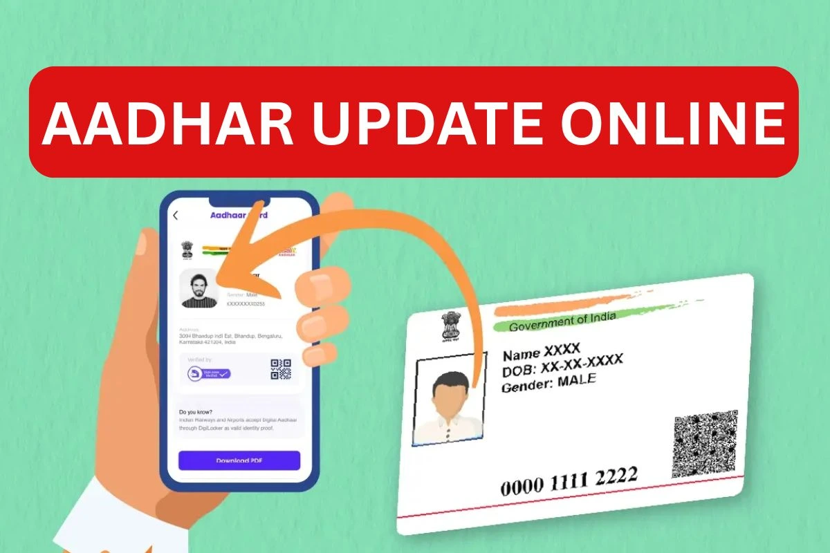 Update Aadhaar Online - Know How To Update Aadhar Card Online