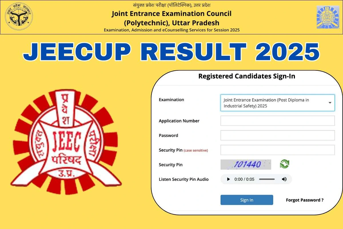 JEECUP Result 2025