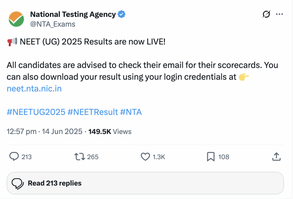 NEET Result